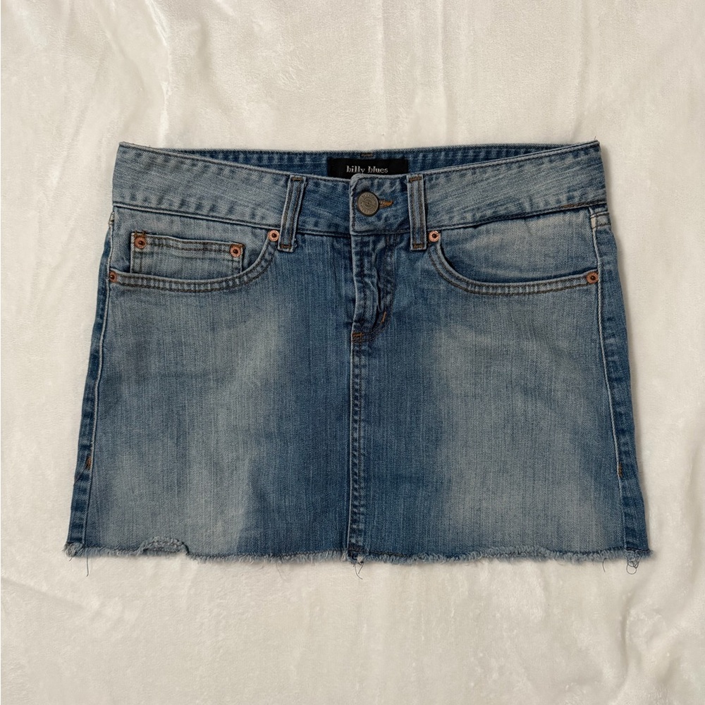 Y2K Denim Mini Skirt by Billy Blues